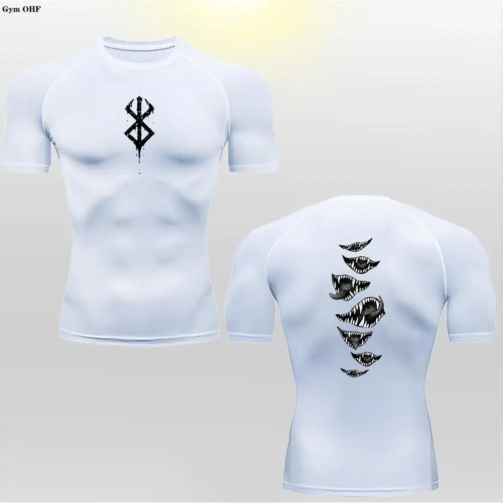Camiseta de Compresión de Berserker edición GymFlow