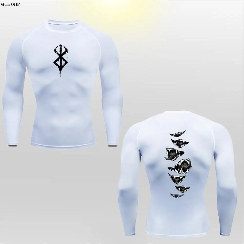 Camiseta de Compresión de Berserker edición GymFlow